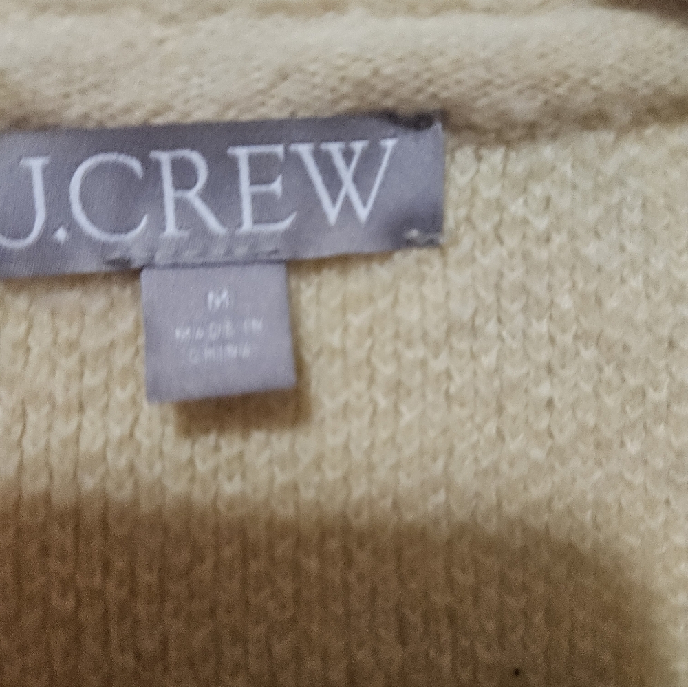 J. Crew Wool Blend Button Front Cardigan M - Picture 4 of 6